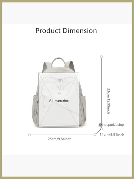 Mini Nylon Travel Backpack Purse, Lightweight Daypack for Women main image 6
